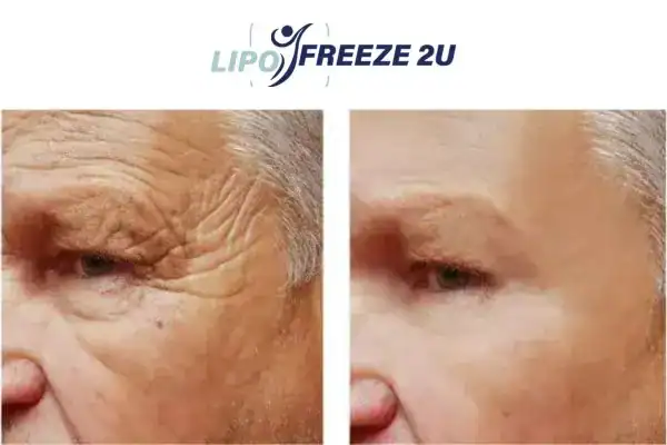 Mens before and after Morpheus 8 Skegness results.