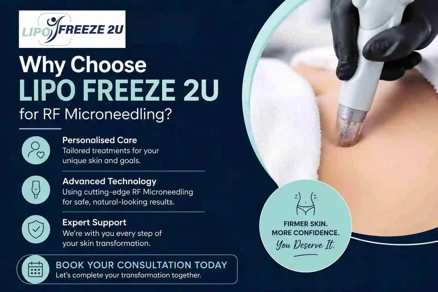 Why Choose LIPO FREEZE 2U for RF Microneedling Skegness?