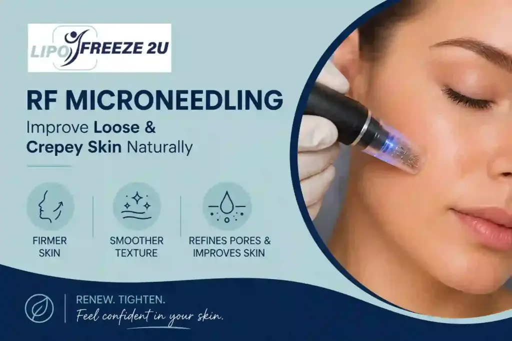 Can RF Microneedling Help Improve Loose and Crepey Skin Skegness?